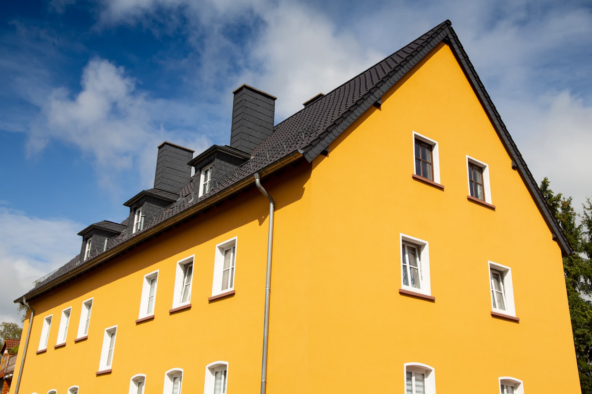 Travaux de ravalement de façade et peinture extérieure à Barr et près de Dambach-la-ville Souffelweyersheim 2