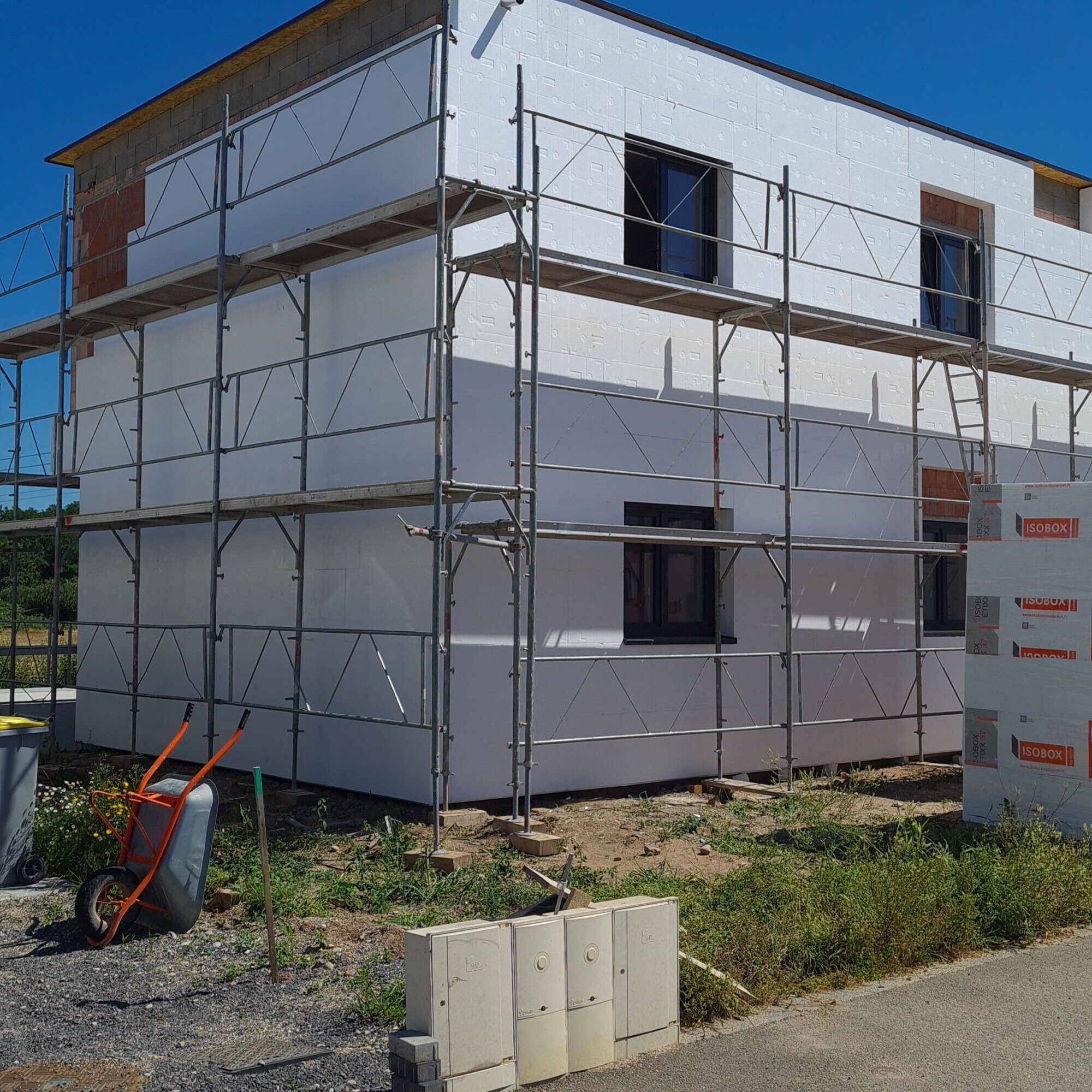 Travaux de ravalement de façade et peinture extérieure à Barr et près de Dambach-la-ville Ostwald